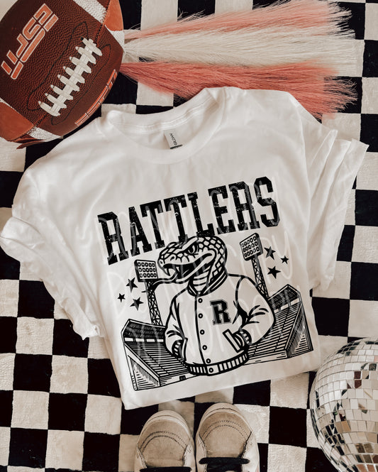 RATTLERS FOOTBALL MASCOT - DTF TRANSFER