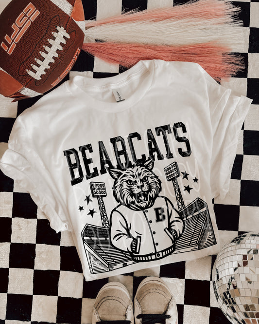 BEARCATS FOOTBALL MASCOT - DTF TRANSFER