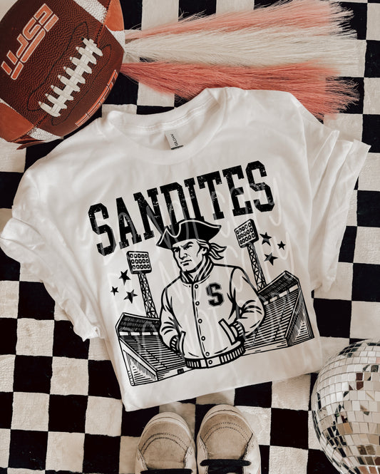 SANDITES FOOTBALL MASCOT - DTF TRANSFER