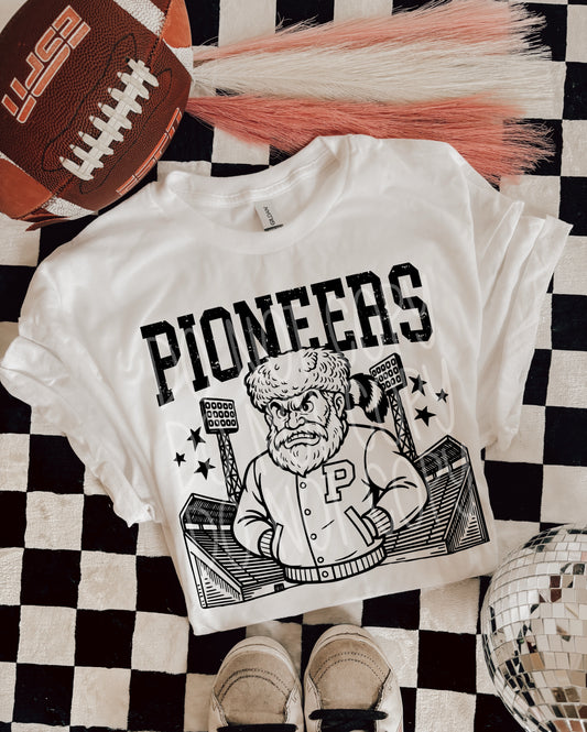 PIONEERS FOOTBALL MASCOT - DTF TRANSFER