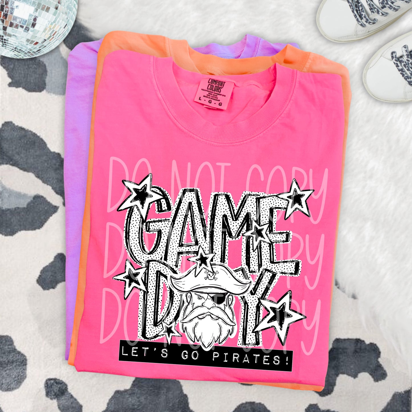 GAME DAY DOTTIES, PIRATES - DTF TRANSFER