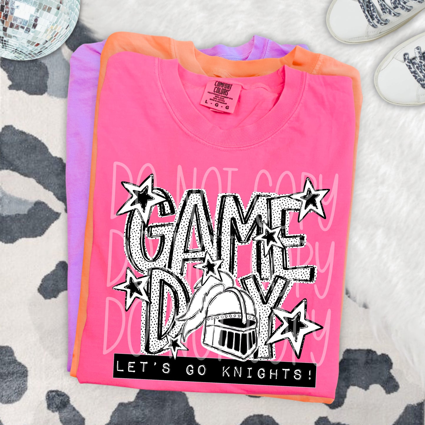 GAME DAY DOTTIES, KNIGHTS- DTF TRANSFER
