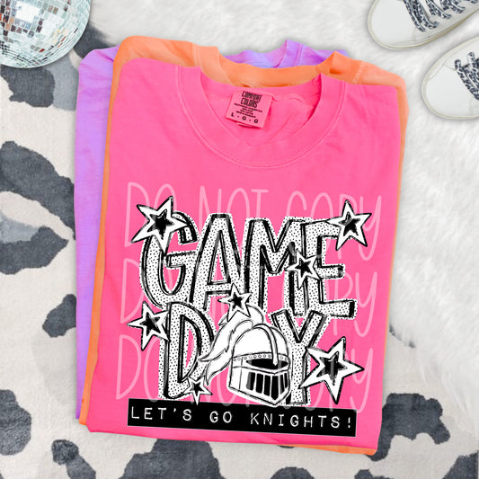 GAME DAY DOTTIES, KNIGHTS- DTF TRANSFER