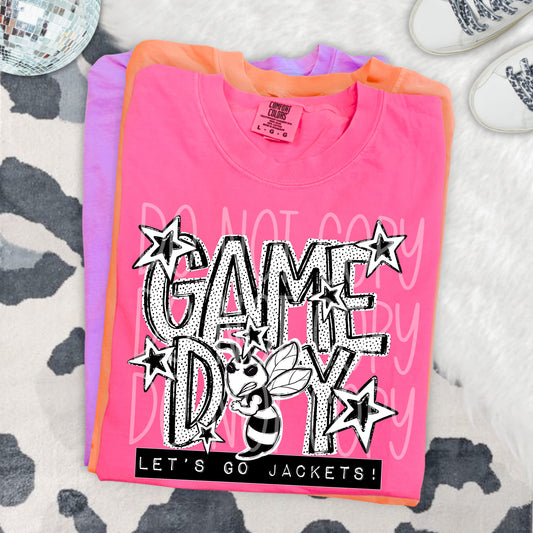 GAME DAY DOTTIES, JACKETS - DTF TRANSFER