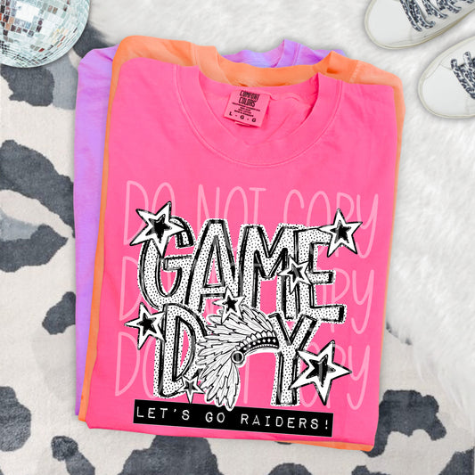 GAME DAY DOTTIES, RAIDERS - DTF TRANSFER
