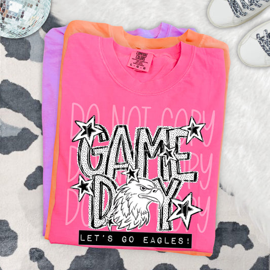 GAME DAY DOTTIES, EAGLES - DTF TRANSFER