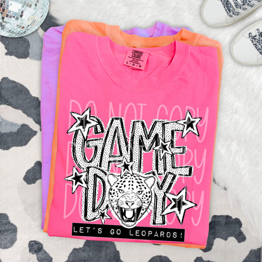 GAME DAY DOTTIES, LEOPARDS - DTF TRANSFER