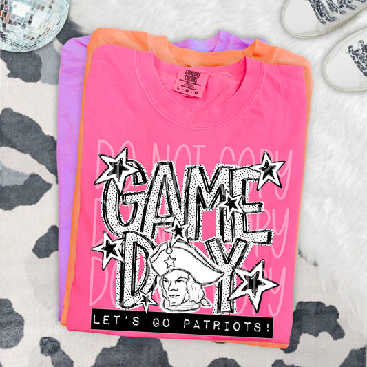 GAME DAY DOTTIES, PATRIOTS - DTF TRANSFER