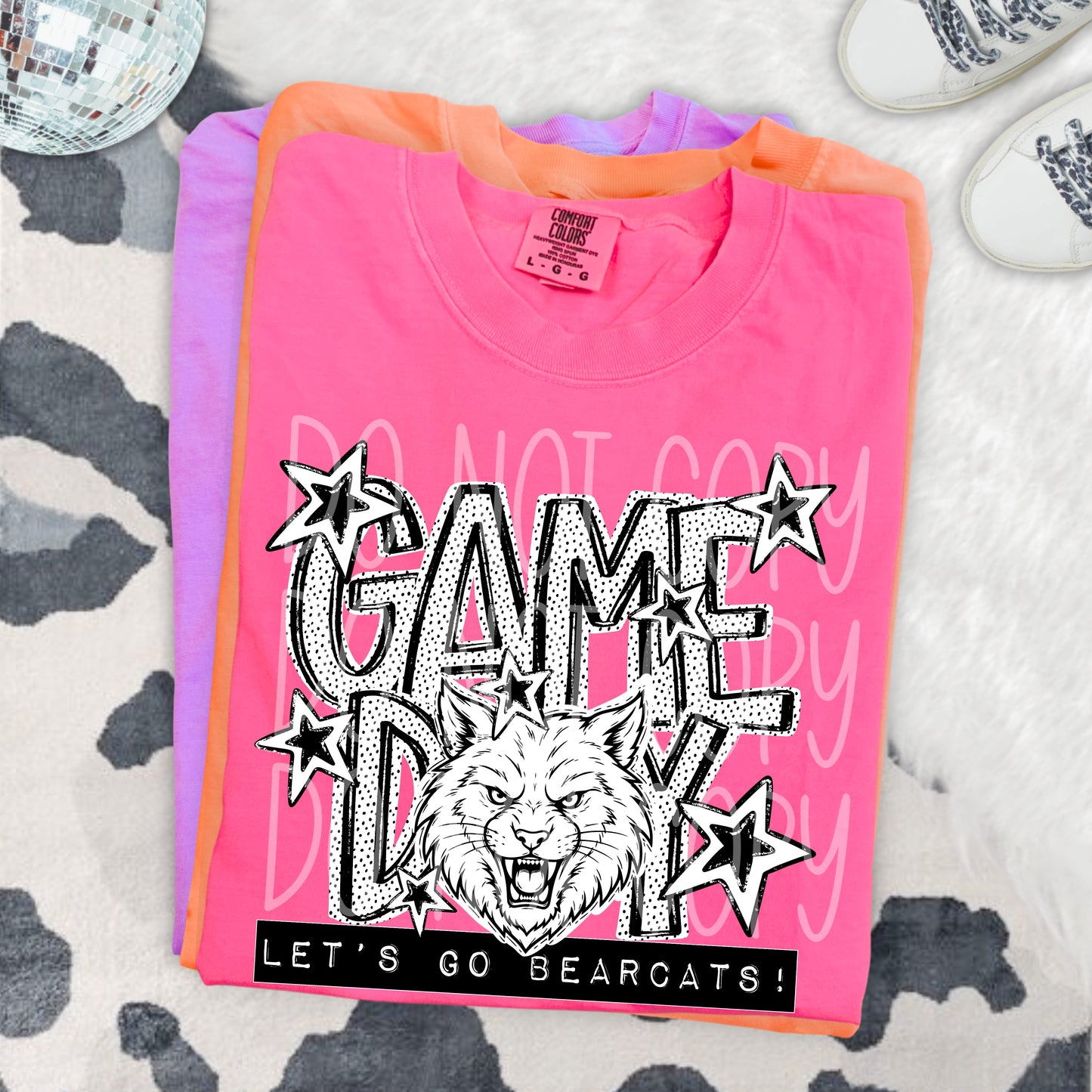 GAME DAY DOTTIES, BEAR CATS - DTF TRANSFER