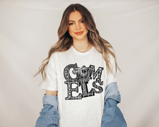 CAMELS RHINESTONE MASCOT - DTF TRANSFER