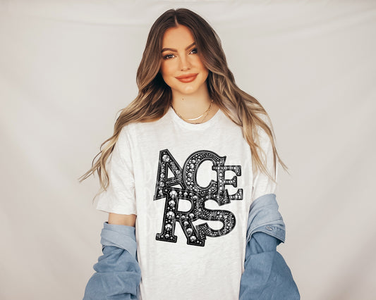 ACERS RHINESTONE MASCOT - DTF TRANSFER