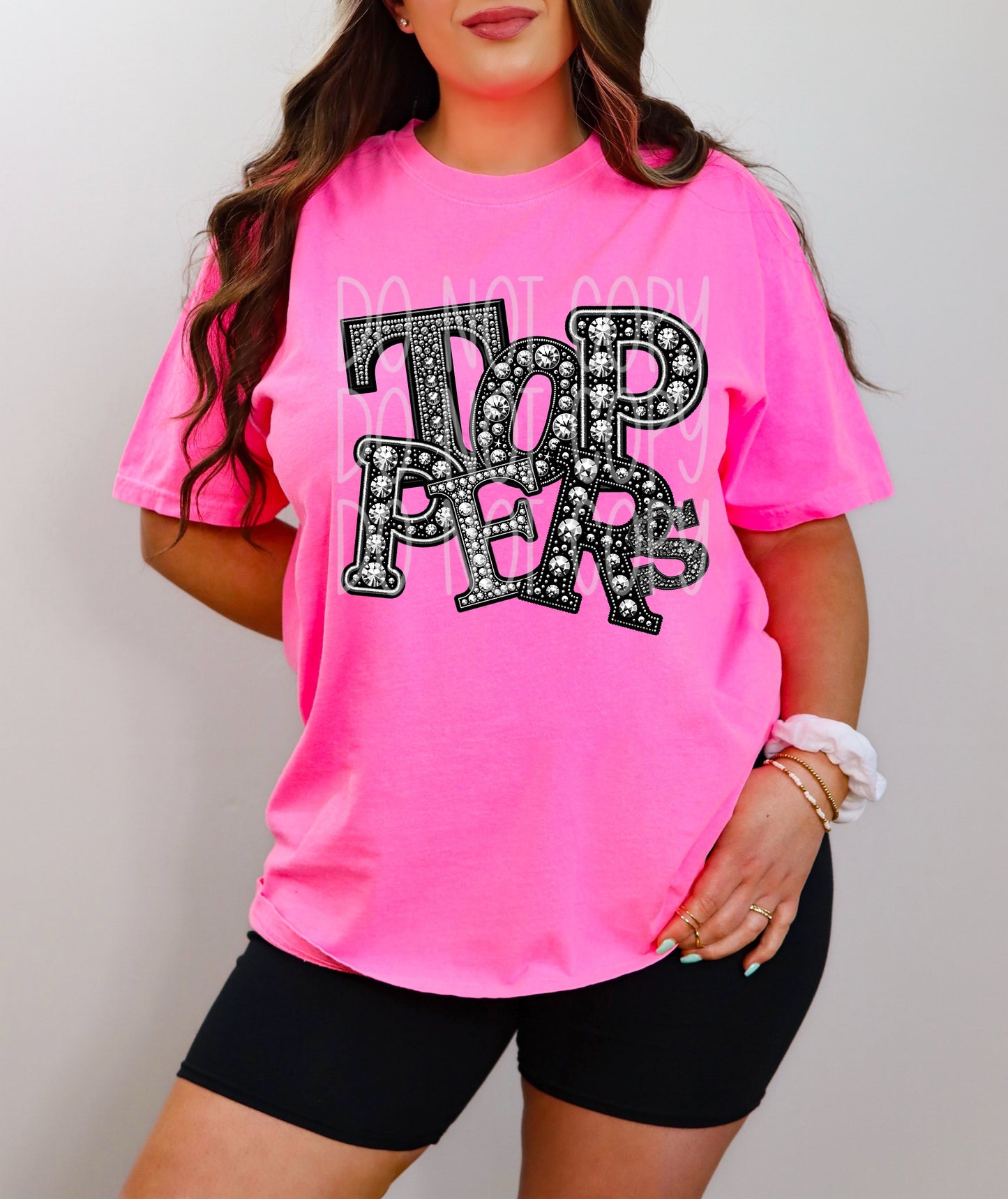 TOPPERS RHINESTONE MASCOT - DTF TRANSFER
