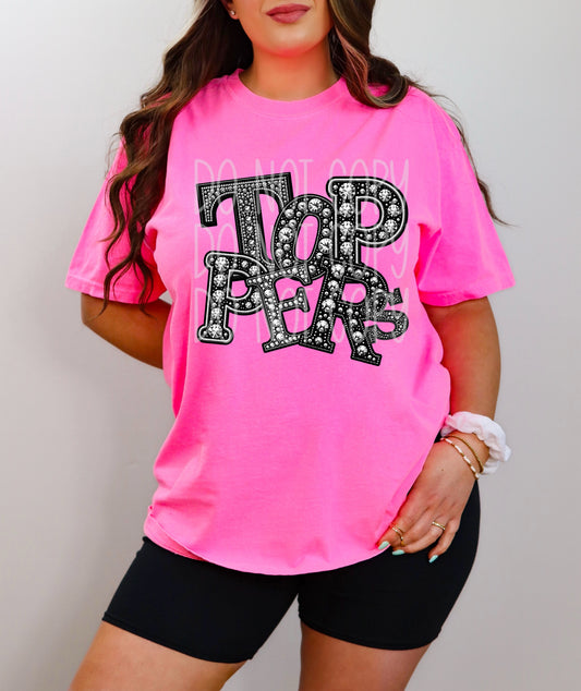 TOPPERS RHINESTONE MASCOT - DTF TRANSFER