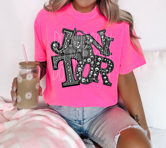 JANITOR RHINESTONES - DTF TRANSFER