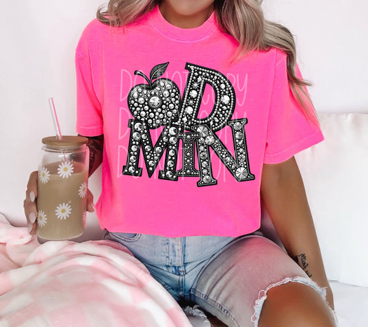 ADMIN RHINESTONES - DTF TRANSFER