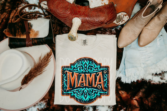 MAMA TURQUOISE - DTF TRANSFER