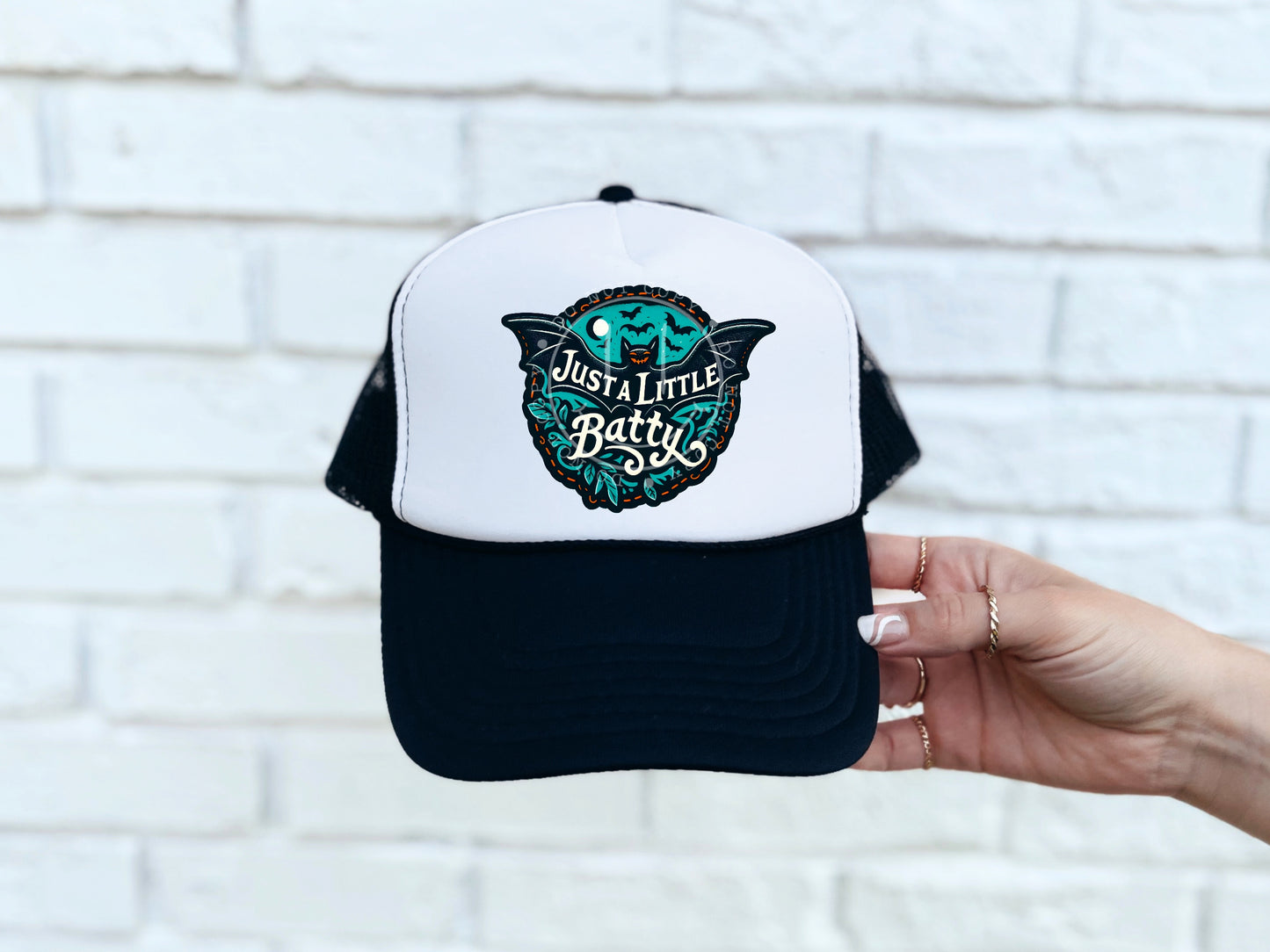 LITTLE BATTY TURQUOISE - DTF TRANSFER