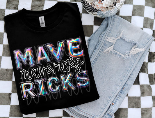 MAVERICKS HOLO MASCOT - DTF TRANSFER