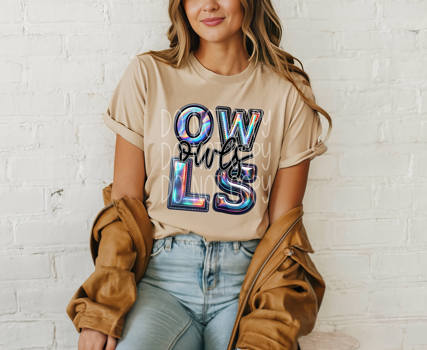 OWLS HOLO MASCOT - DTF TRANSFER