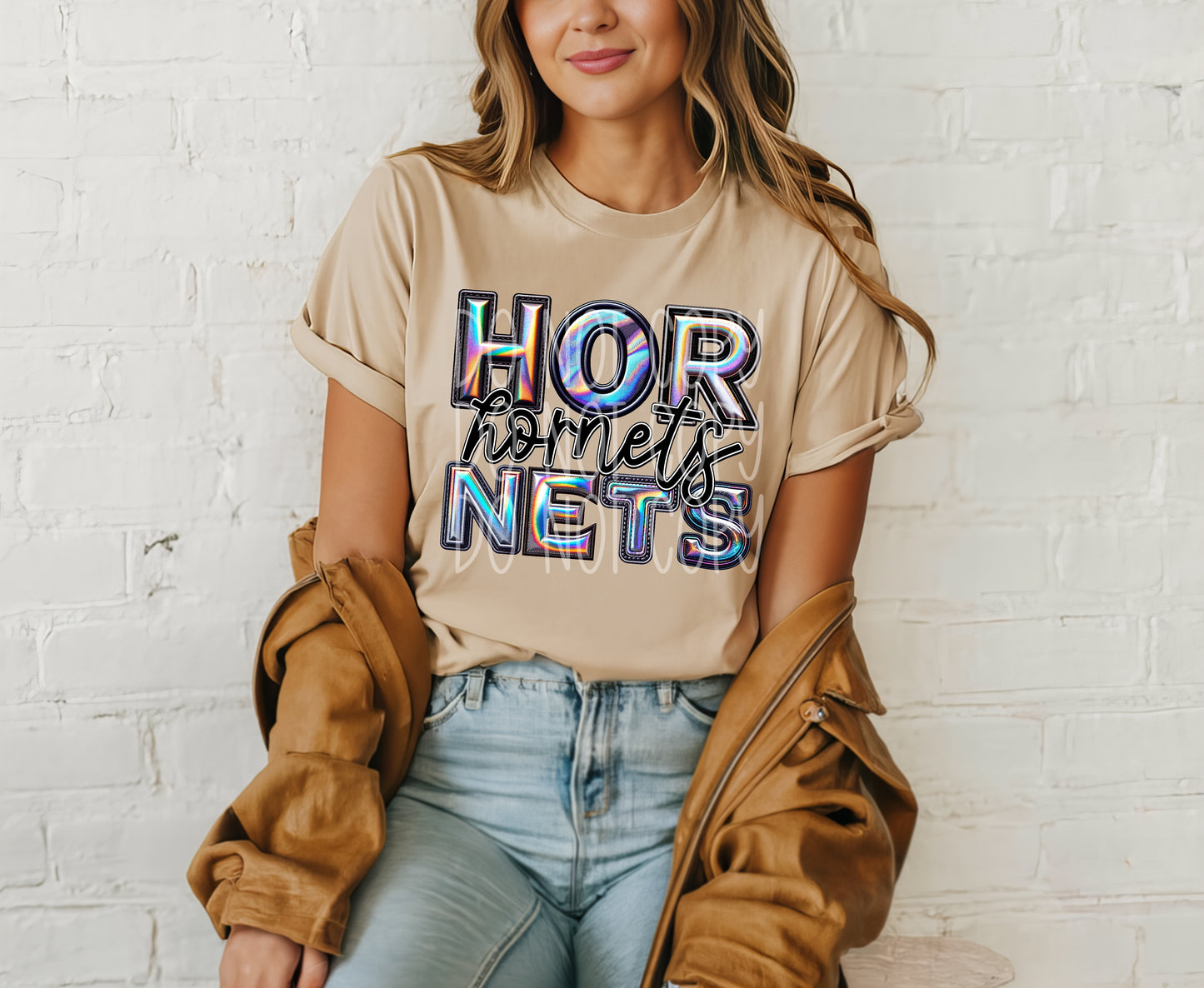 HORNETS HOLO MASCOT - DTF TRANSFER