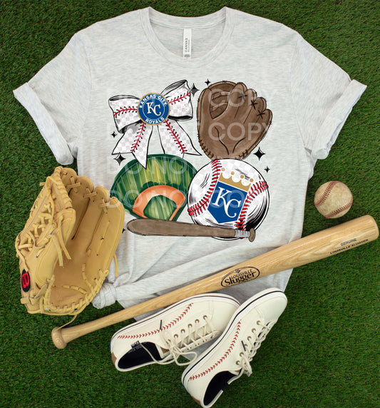 BOW BASEBALL - DTF TRANSFER