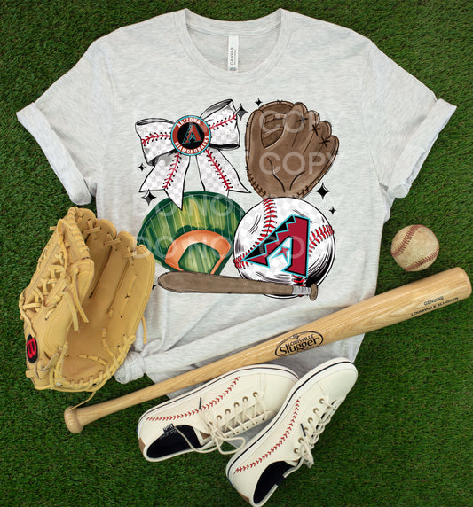 BOW BASEBALL - DTF TRANSFER