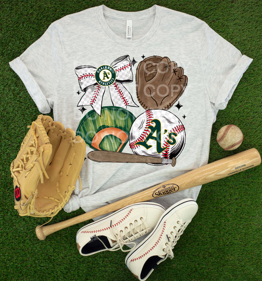BOW BASEBALL - DTF TRANSFER