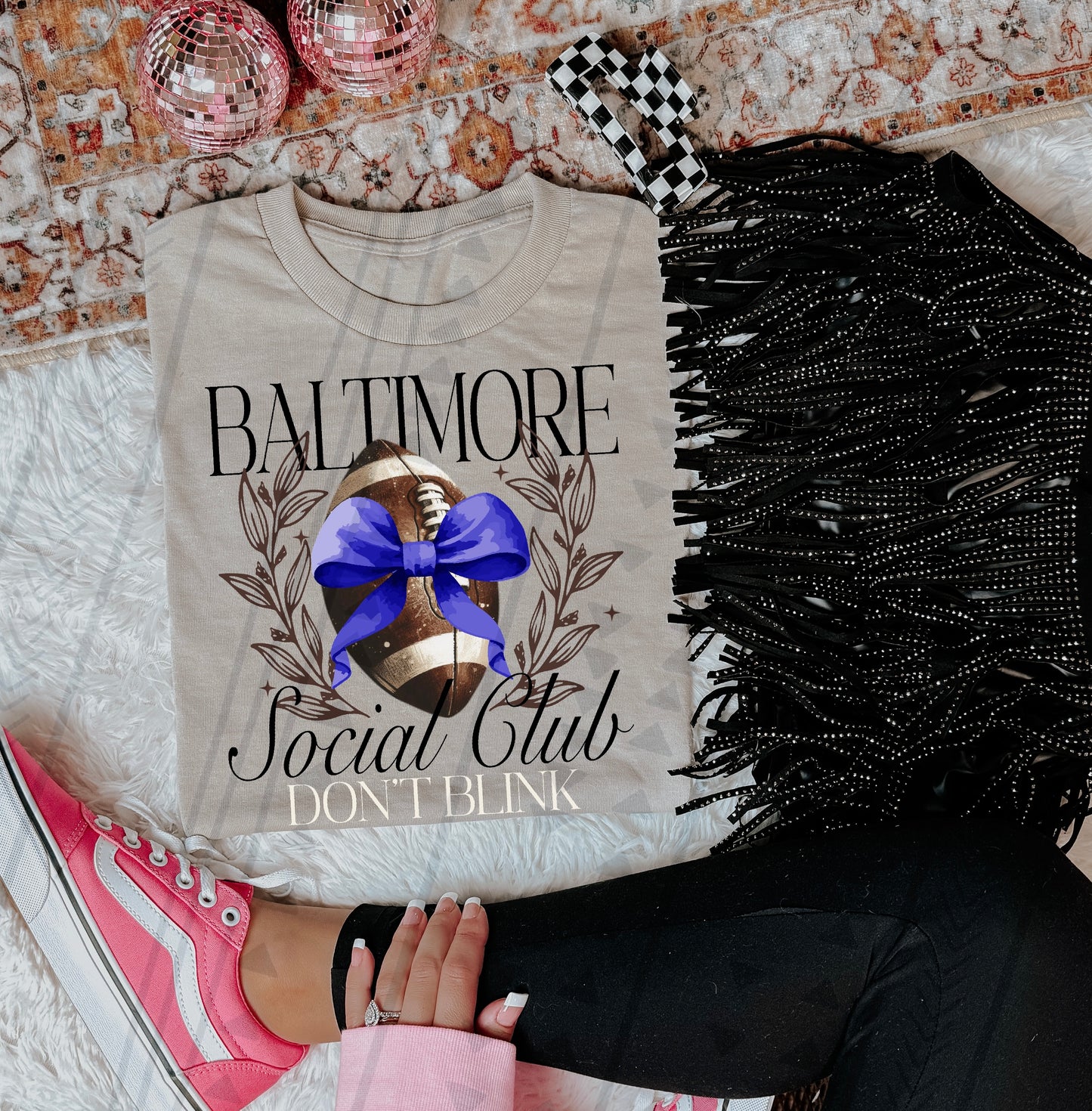 BALTIMORE SOCIAL CLUB COQUETTE  - DTF TRANSFER