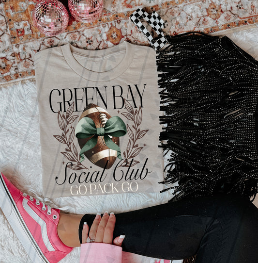 GREEN BAY SOCIAL CLUB COQUETTE  - DTF TRANSFER