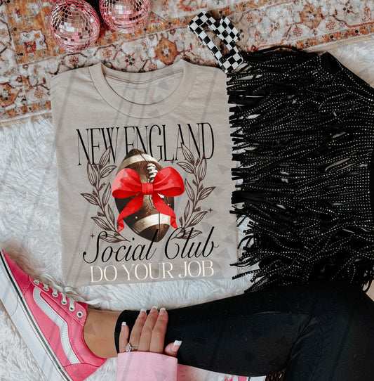 NEW ENGLAND SOCIAL CLUB COQUETTE  - DTF TRANSFER