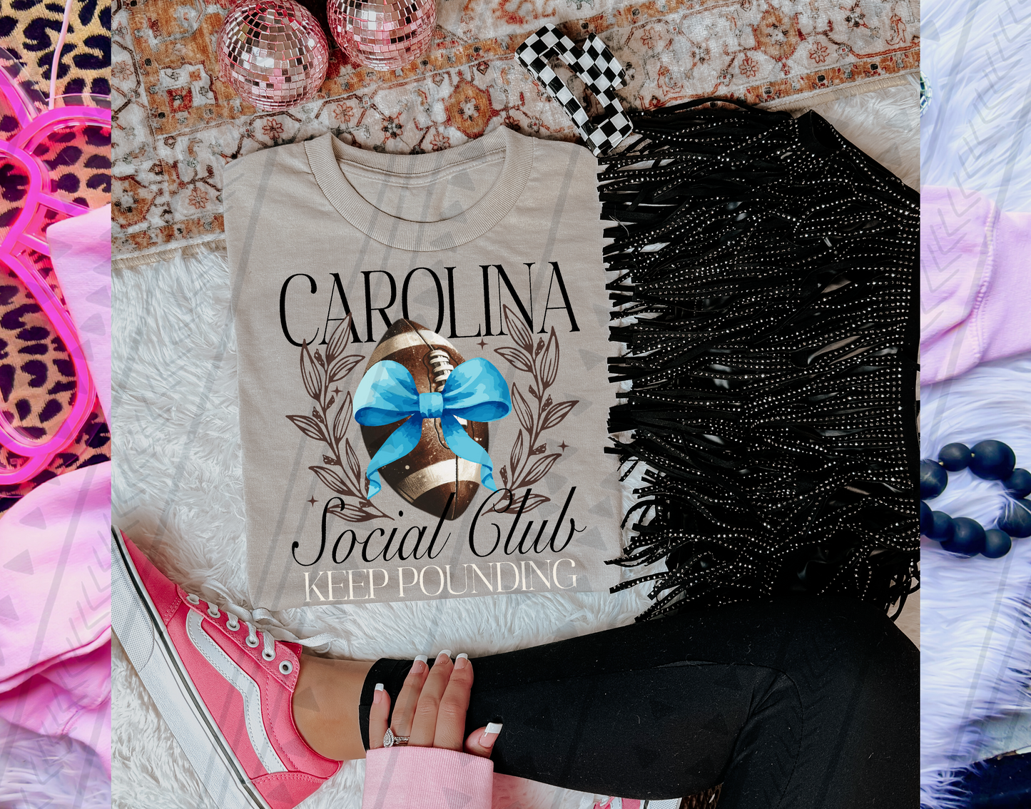 CAROLINA SOCIAL CLUB COQUETTE  - DTF TRANSFER