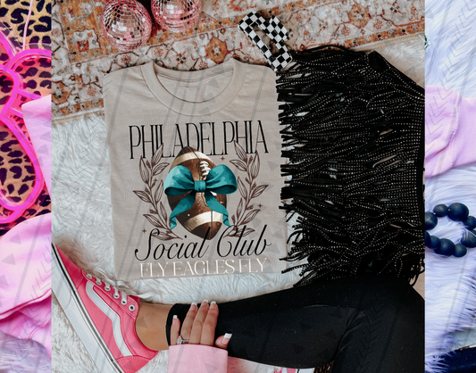 PHILADELPHIA SOCIAL CLUB COQUETTE  - DTF TRANSFER