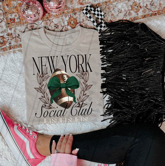 NEW YORK SOCIAL CLUB COQUETTE  - DTF TRANSFER