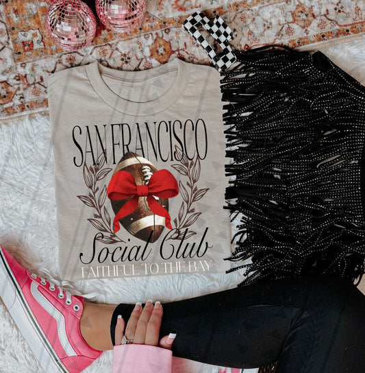 SAN FRANCISCO SOCIAL CLUB COQUETTE  - DTF TRANSFER