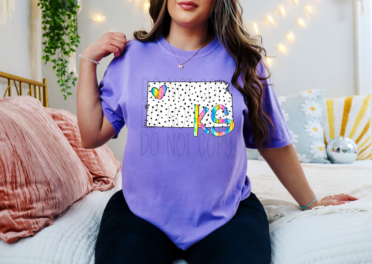 DOTTED STATES - KS - DTF TRANSFER