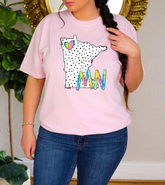 DOTTED STATES - MN - DTF TRANSFER