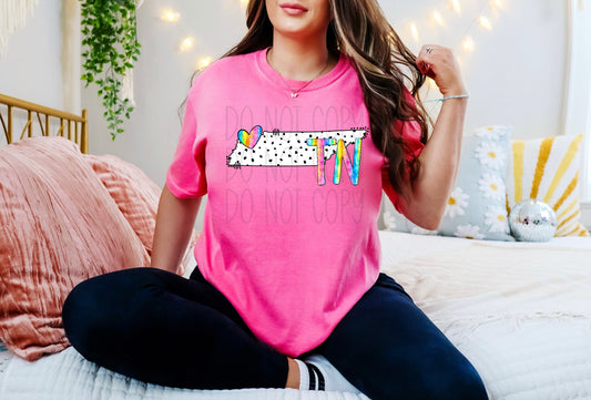 DOTTED STATES - TN - DTF TRANSFER