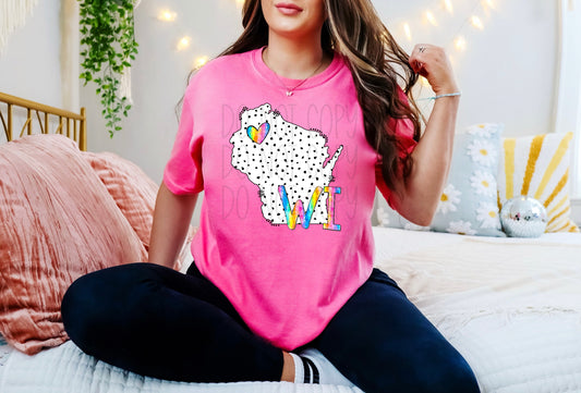 DOTTED STATES - WI - DTF TRANSFER