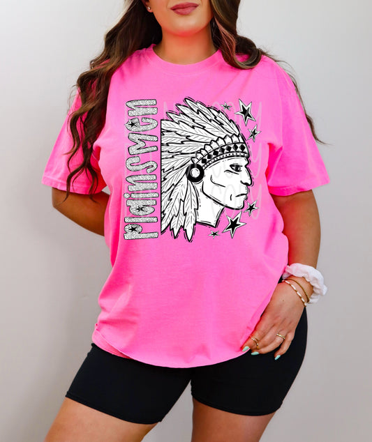 PLAINSMEN DOTTED MASCOTS - DTF TRANSFER