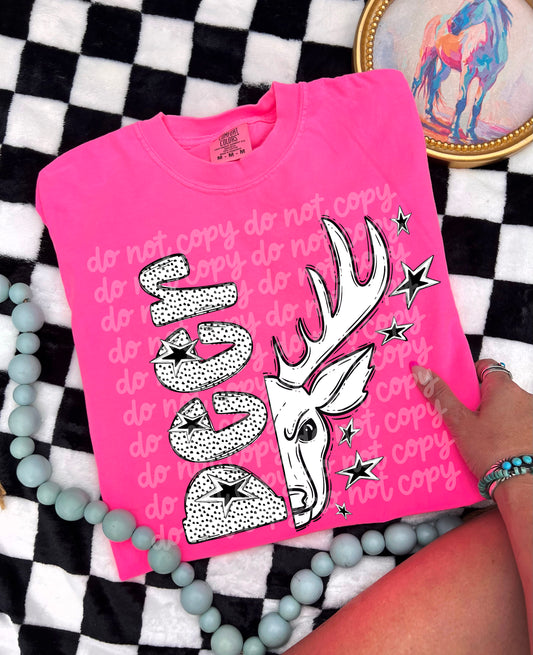 DEER DOTTED MASCOTS - DTF TRANSFER