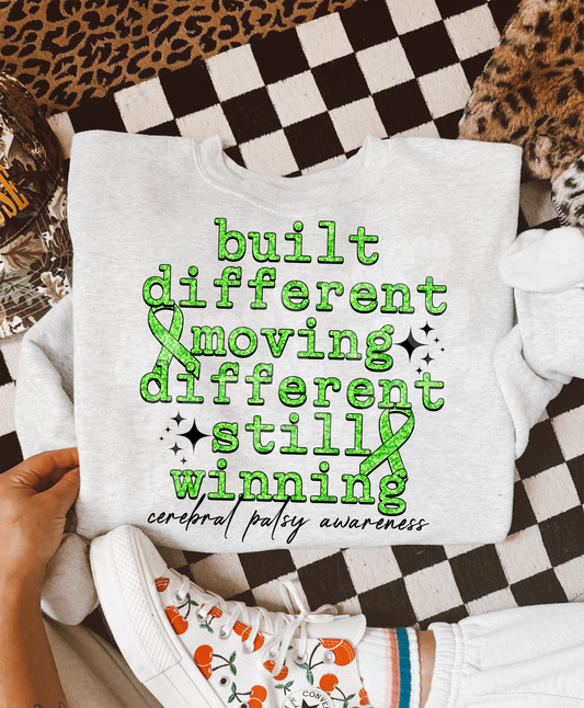 BUILT DIFFERENT - DTF TRANSFER
