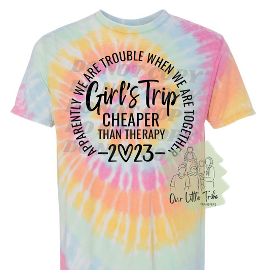 GIRLS TRIP 2023 - DTF TRANSFER