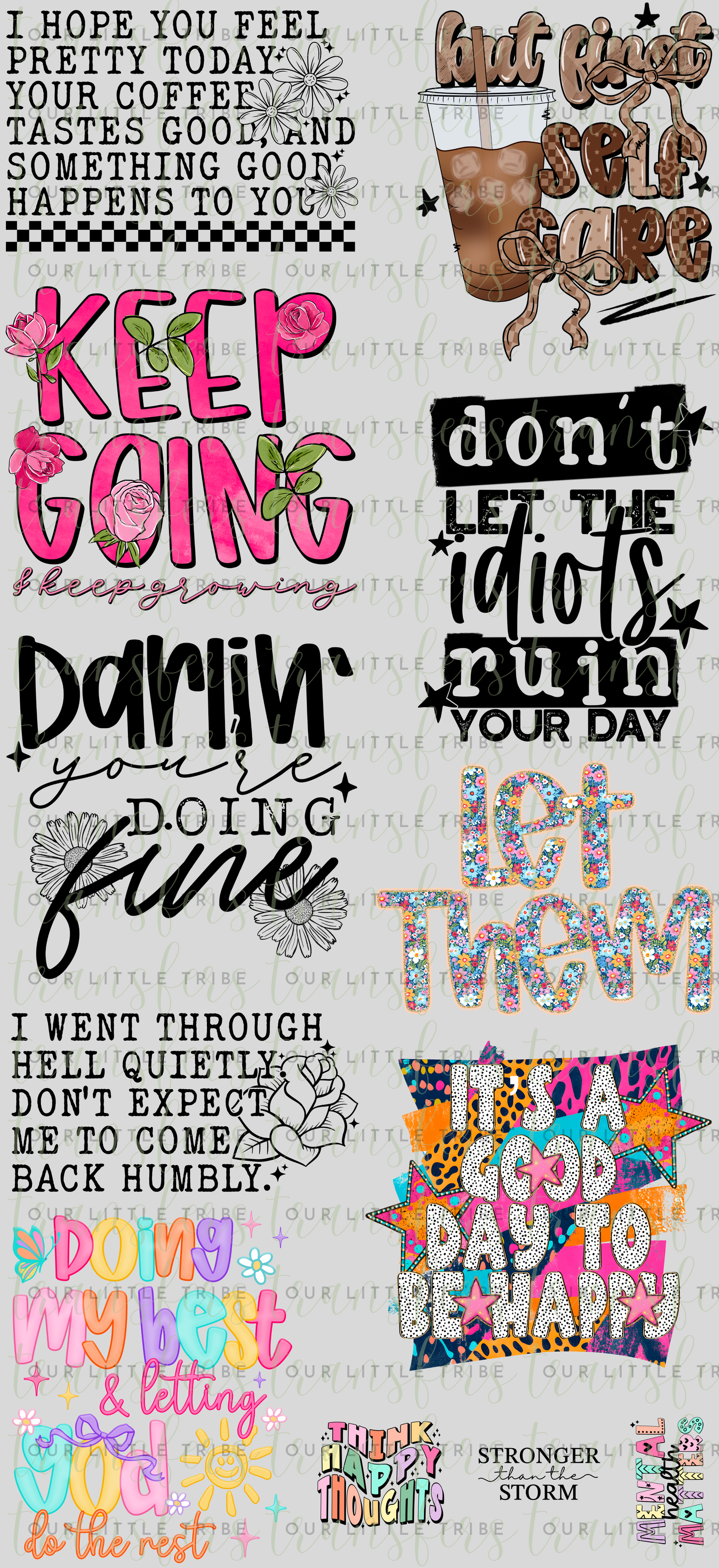 MENTALHEALTH 2 PREMADE - GANG SHEET 22x48