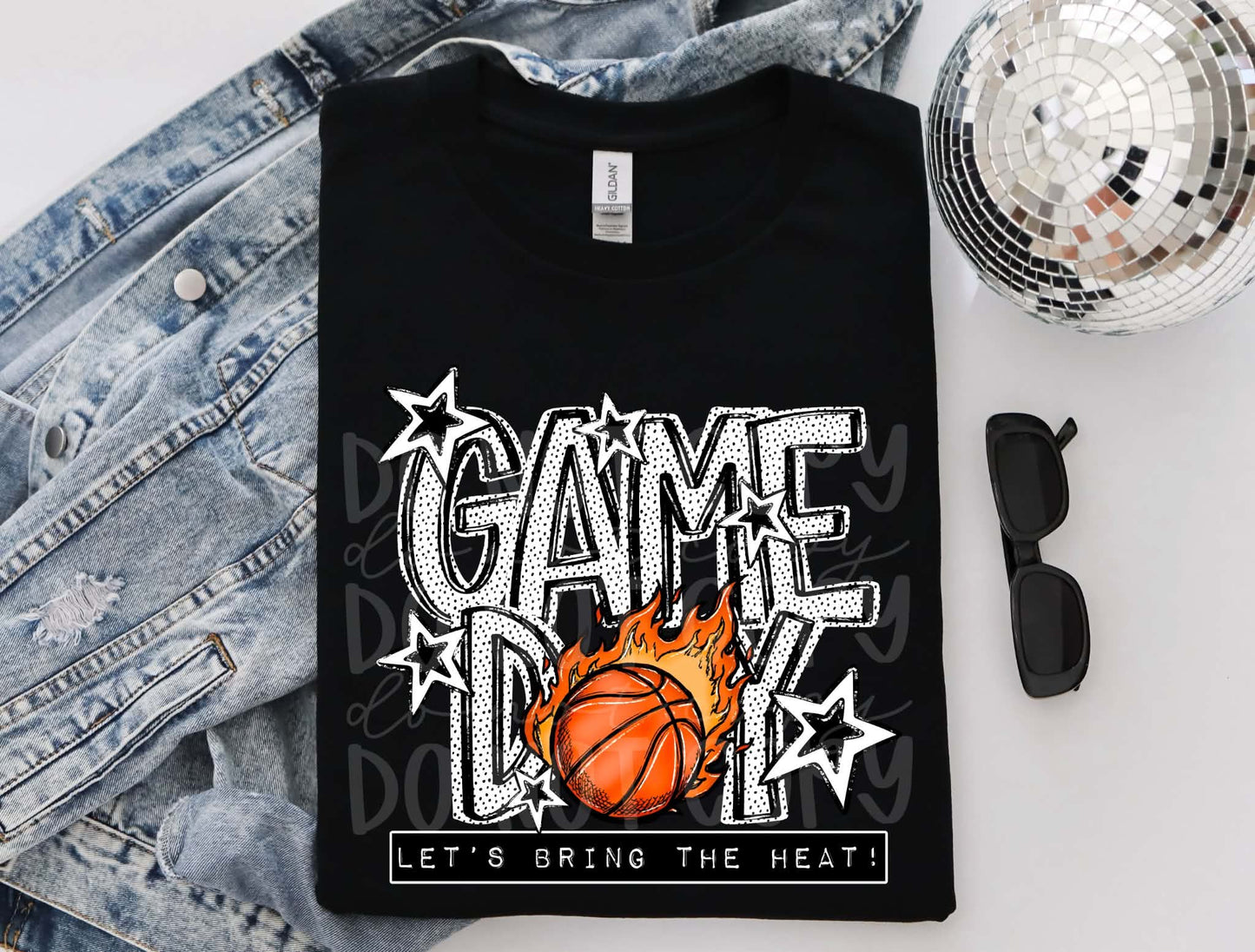 GAME DAY, BASKETBALL - DTF TRANSFER