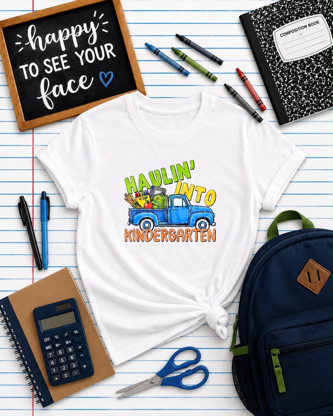 HAULIN INTO KINDERGARTEN - DTF TRANSFER