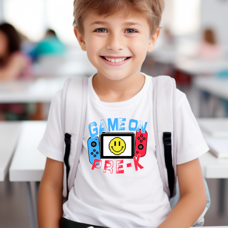 GAME ON PRE K - DTF TRANSFER