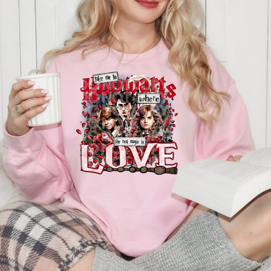 HP THE REAL MAGIC IS LOVE - DTF TRANSFER
