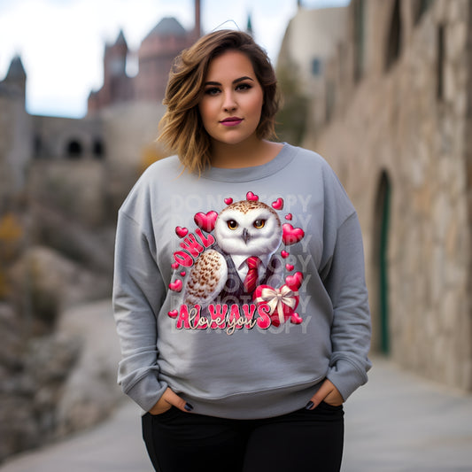 HP OWL ALWAYS LOVE YOU - DTF TRANSFER