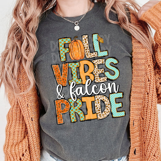 Fall vibes falcon pride - DTF TRANSFER