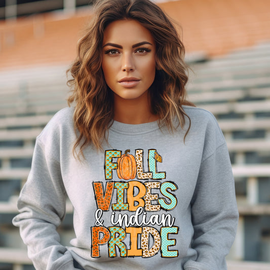 Fall vibes indian pride - DTF TRANSFER